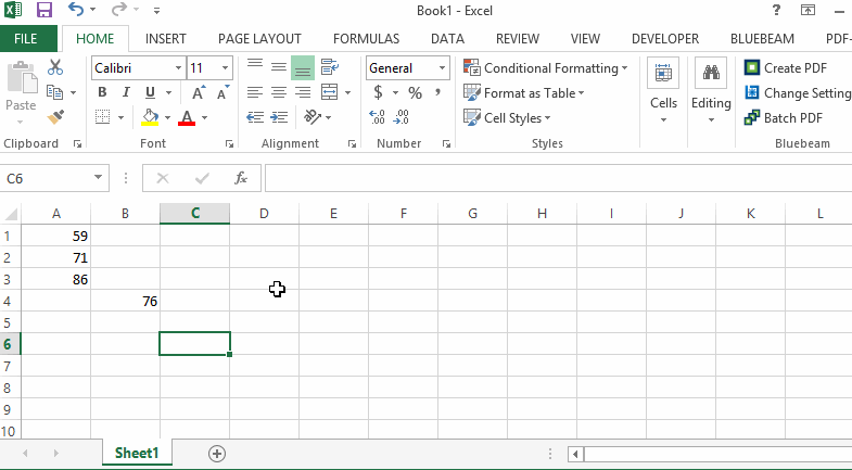 How to Add in Excel